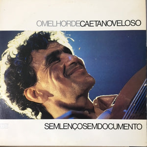 Caetano Veloso — Sem Lenço, Sem Documento (O Melhor De Caetano Veloso) (Disco de Vinil LP, usado)