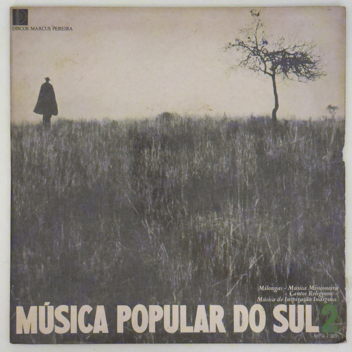 Various — Música Popular Do Sul 2 (Disco de Vinil LP, usado)