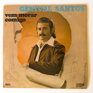 Genival Santos — Vem Morar Comigo (Disco de Vinil LP, usado)