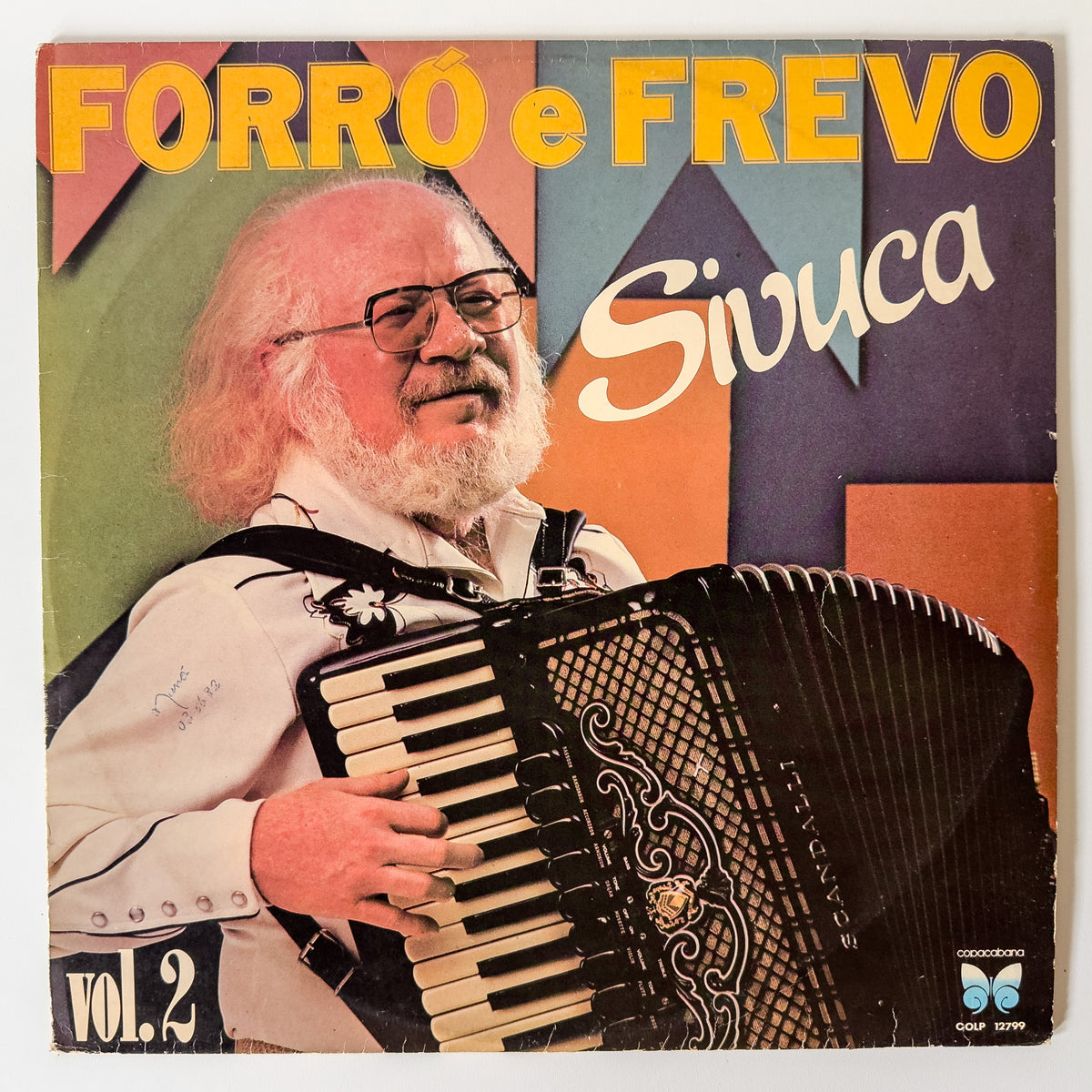 Sivuca — Forró E Frevo - Vol. 2 (Disco de Vinil LP, usado)