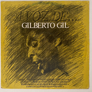 Gilberto Gil — A Voz De Gilberto Gil (Disco de Vinil LP, usado)