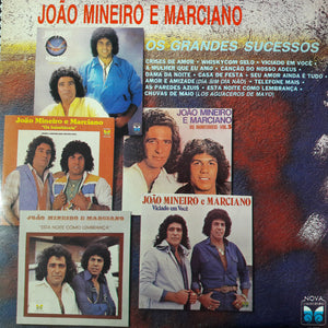 João Mineiro & Marciano — Os Grandes Sucessos (Disco de Vinil LP, usado)