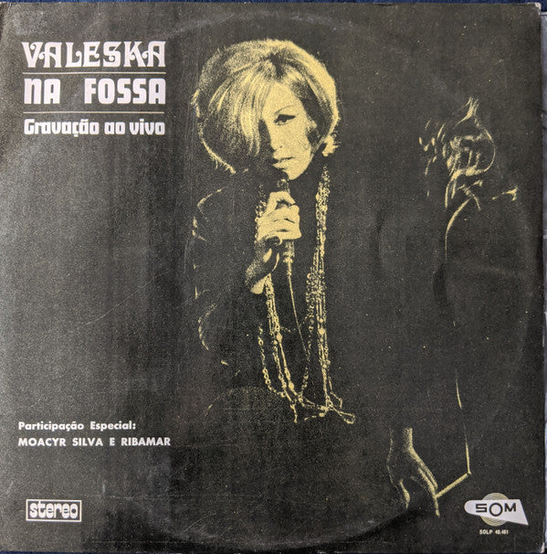 Waleska (2) — Valeska Na Fossa (Gravação Ao Vivo) (Disco de Vinil LP, usado)