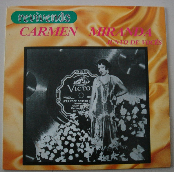 Carmen Miranda — Junto De Vocês (Disco de Vinil LP, usado)
