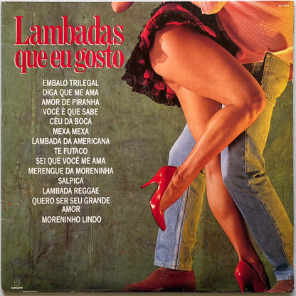 Various — Lambadas Que Eu Gosto (Disco de Vinil LP, usado)