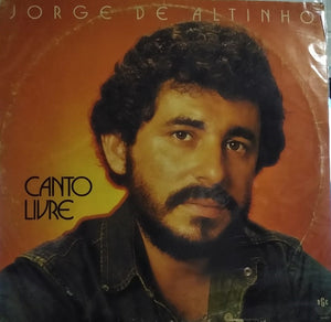 Jorge De Altinho — Canto Livre (Disco de Vinil LP, usado)