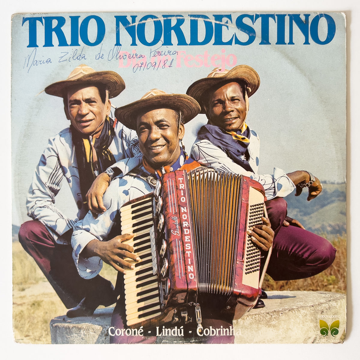 Trio Nordestino — Dia De Festejo (Disco de Vinil LP, usado)