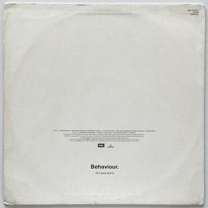 Pet Shop Boys — Behaviour (Disco de Vinil LP, usado)