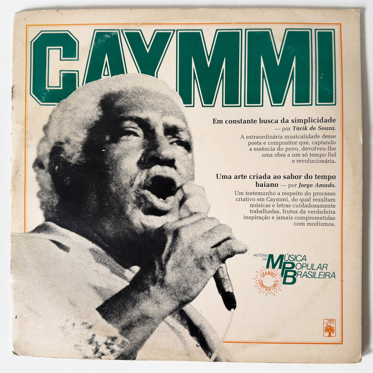 Various — História Da Música Popular Brasileira - Dorival Caymmi (Disco de Vinil LP, usado)