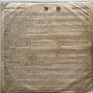 Carole King — Tapestry (Disco de Vinil LP, usado)