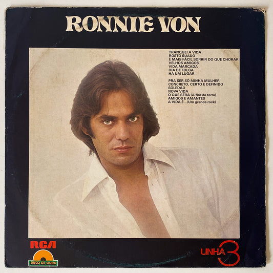 Ronnie Von - "Linha 3 - Disco De Ouro" (LP)