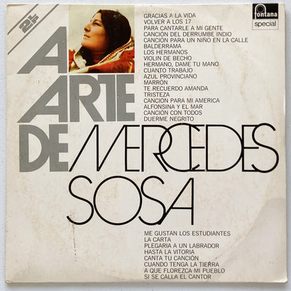 Mercedes Sosa — A Arte De Mercedes Sosa (Disco de Vinil LP, usado)
