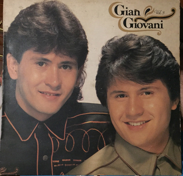Gian & Giovani — Gian E Giovani Vol. 3 (Disco de Vinil LP, usado)