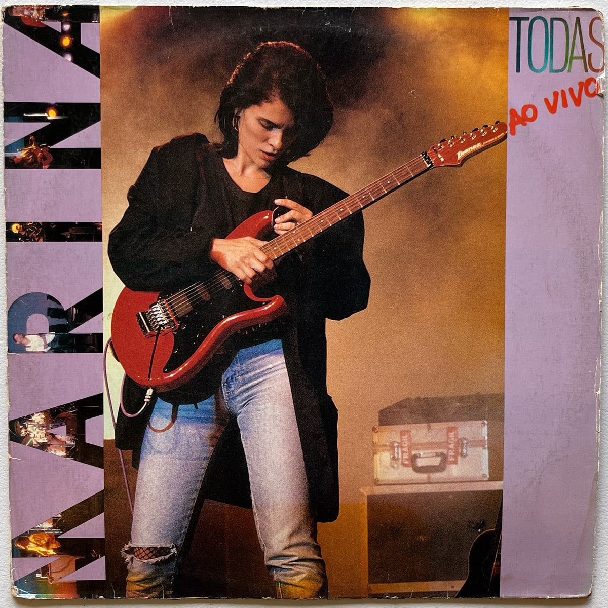 Marina Lima — Todas Ao Vivo (Disco de Vinil LP, usado)