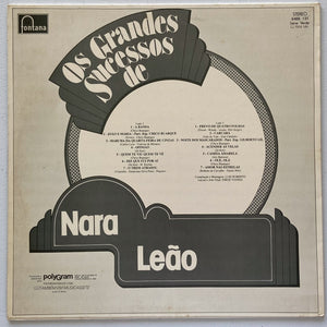 Nara Leão — Os Grandes Sucessos De Nara Leão (Disco de Vinil LP, usado)