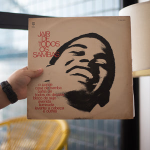 Jair Rodrigues — Jair De Todos Os Sambas (Disco de Vinil LP, usado)