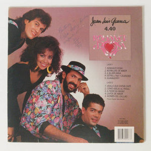 Juan Luis Guerra 4.40 — Romance Rosa (Disco de Vinil LP, usado)
