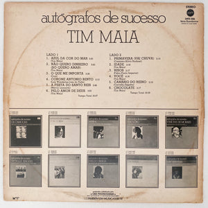 Tim Maia - Autógrafos De Sucesso (LP)