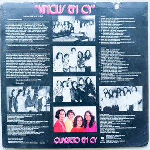 Quarteto Em Cy — Vinicius Em Cy (Disco de Vinil LP, usado)