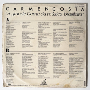 Carmen Costa — A Grande Dama Da Música Brasileira (Disco de Vinil LP, usado)