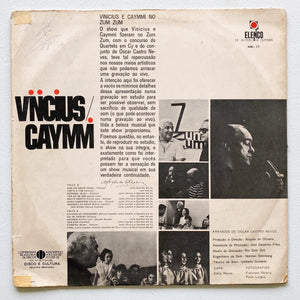 Vinicius De Moraes,Dorival Caymmi,Quarteto Em Cy e Conjunto Oscar Castro Neves — No Zum Zum (Disco de Vinil LP, usado)