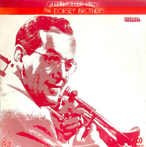 Glenn Miller e The Dorsey Brothers — Glenn Miller Meets The Dorsey Brothers (Disco de Vinil LP, usado)