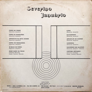 Severino Januário — Severino Januário (Disco de Vinil LP, usado)