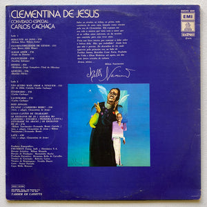 Clementina De Jesus e Carlos Cachaça — Convidado Especial: Carlos Cachaça (Disco de Vinil LP, usado)
