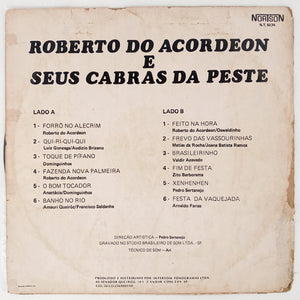 Roberto Do Acordeon e Roberto Do Acordeon E Seus Cabras Da Peste - Caixão De Gás (LP)