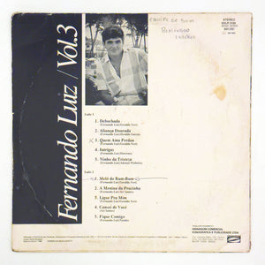 Fernando Luiz — Fernando Luiz Vol. 3 (Disco de Vinil LP, usado)