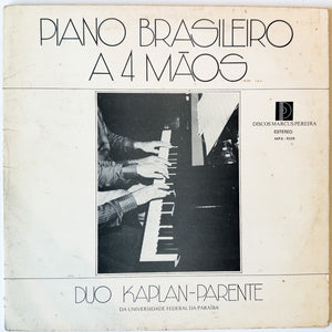Duo Kaplan - Parente — Piano Brasileiro A 4 Mãos (Disco de Vinil LP, usado)