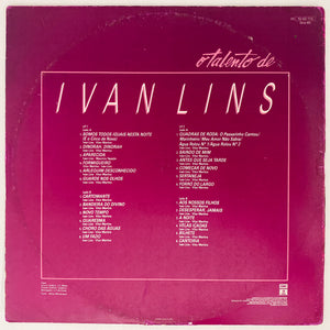 Ivan Lins — O Talento De Ivan Lins (Disco de Vinil LP, usado)