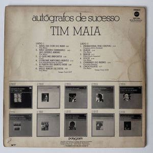 Tim Maia — Autógrafos De Sucesso (Disco de Vinil LP, usado)