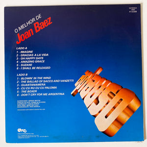 Joan Baez — O Melhor De Joan Baez (Disco de Vinil LP, usado)