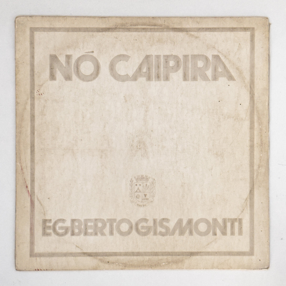 Egberto Gismonti — Nó Caipira (Disco de Vinil LP, usado)