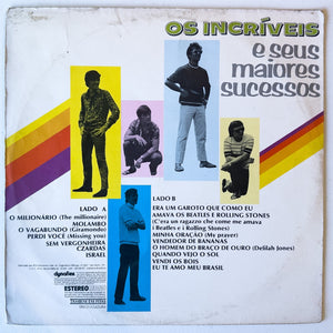 Os Incríveis — Os Incríveis E Seus Maiores Sucessos (Disco de Vinil LP, usado)