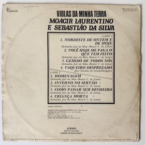 Moacir Laurentino e Sebastião Da Silva — Violas Da Minha Terra (Disco de Vinil LP, usado)