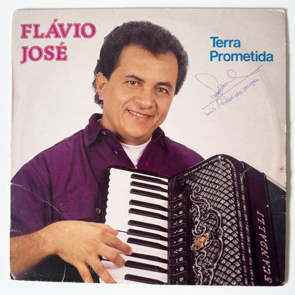 Flávio José — Terra Prometida (Disco de Vinil LP, usado)