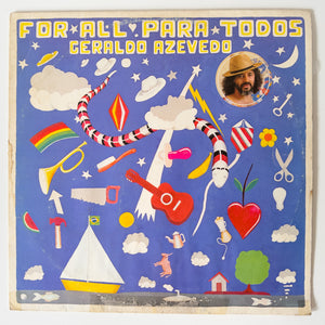 Geraldo Azevedo — For All Para Todos (Disco de Vinil LP, usado)