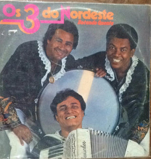 Os 3 Do Nordeste — Botando Quente (Disco de Vinil LP, usado)