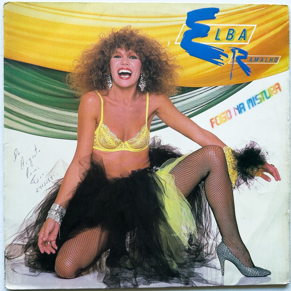 Elba Ramalho — Fogo Na Mistura (Disco de Vinil LP, usado)