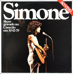 Simone (3) — Simone Ao Vivo (Show Gravado no Canecão em 30-12-79) (Disco de Vinil LP, usado)