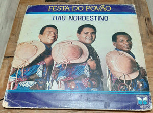 Trio Nordestino — Festa Do Povão (Disco de Vinil LP, usado)
