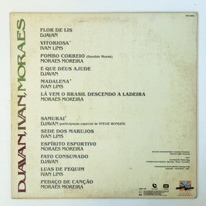 Djavan,Ivan Lins e Moraes Moreira — Djavan, Ivan, Moraes (Disco de Vinil LP, usado)