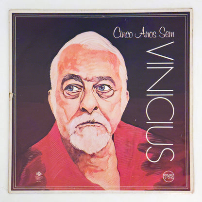 Toquinho e Vinicius De Moraes — Cinco Anos Sem Vinicius (Disco de Vinil LP, usado)