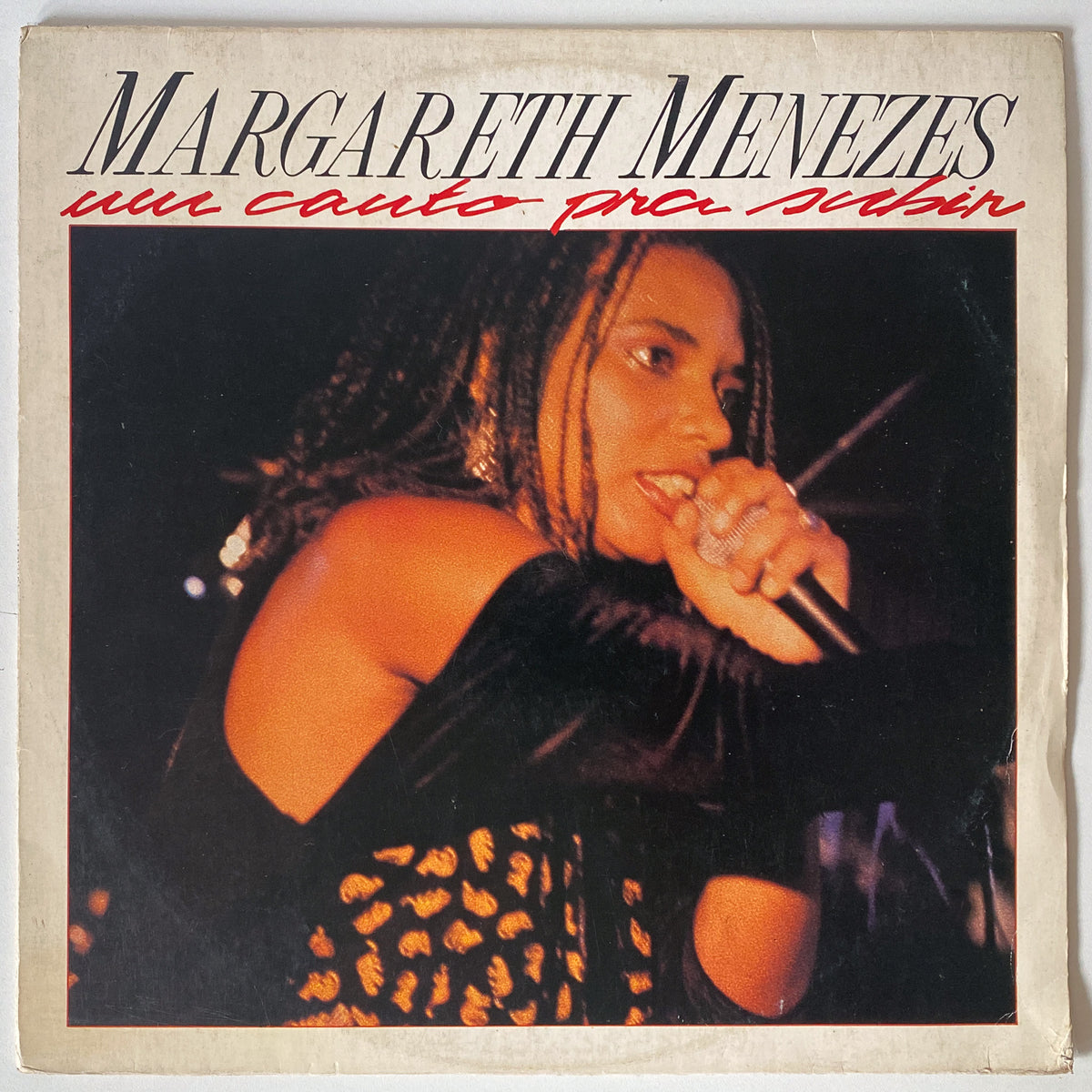 Margareth Menezes — Um Canto Pra Subir (Disco de Vinil LP, usado)