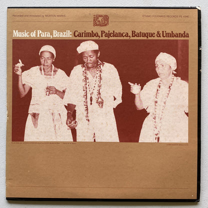 Various — Music Of Para, Brazil: Carimbo, Pajelanca, Batuque & Umbanda (Disco de Vinil LP, usado)
