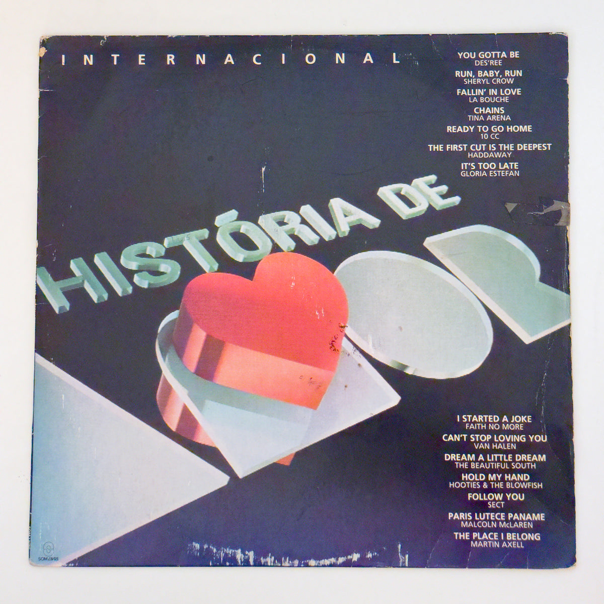Various — História De Amor (Internacional) (Disco de Vinil LP, usado)