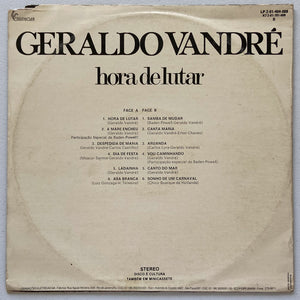 Geraldo Vandré — Hora De Lutar (Disco de Vinil LP, usado)