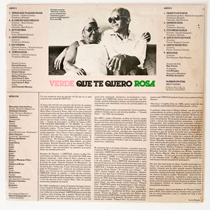 Cartola — Verde Que Te Quero Rosa (Disco de Vinil LP, usado)
